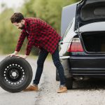 Understanding the Causes of Flat Tires: A Comprehensive Guide, causes of flat tires, Patching a car tire punture, flat tire, materials needed to patch a car tire, car warning light, car tire, car jack, vehicle manual, car essential tools, kug wrench, lug nuts, tire ouncture, patch a tire, tire reamer, tire repair kit, tire pressure guage, tire pressure, air compressor, DIY