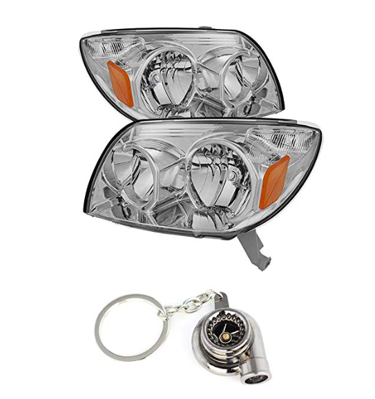 Toyota 4Runner Crystal Chrome Headlights