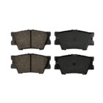 Rear Brake Pad For Lexus ES300h, ES350, HS250h; Avalon, Camry, Matrix