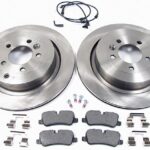 Rear Brake Disc Rotor For Land Rover: 2005-2009 LR3, 2006-2013 Range Rover Sport