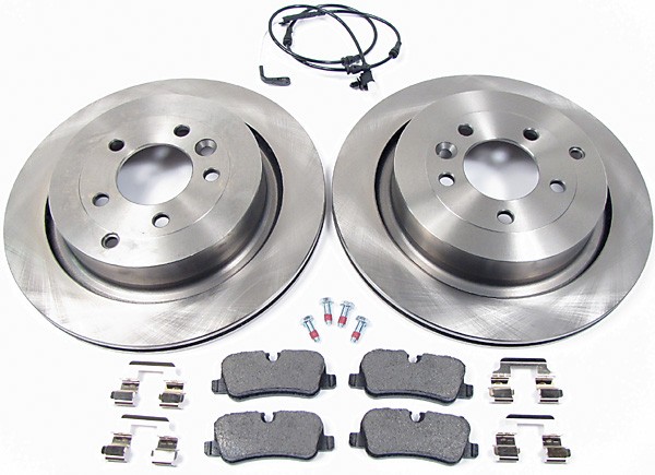 Rear Brake Disc Rotor For Land Rover: 2005-2009 LR3, 2006-2013 Range Rover Sport